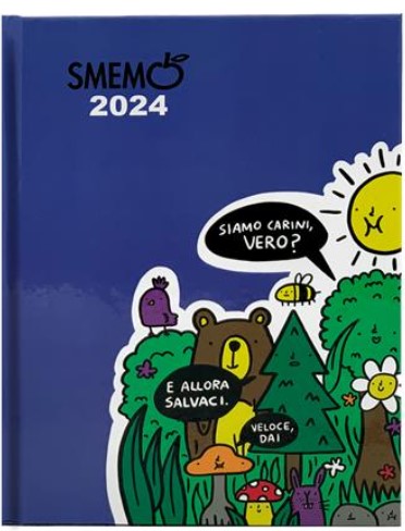 Diario Smemo 16 mesi, 2024, Green Balloon - Diari Di Brodo